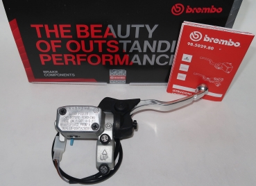 Brembo Handbremspumpe PS 9 mit Behälter , silber