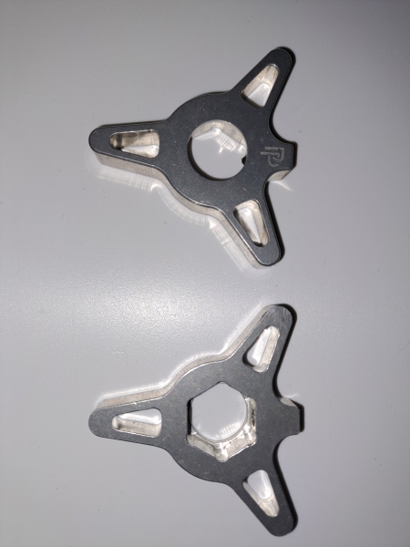 Gabelstern ,Gabelversteller , 14mm Gabelschlüsselweite , Farbe silber , Kawasaki , Suzuki , Yamaha