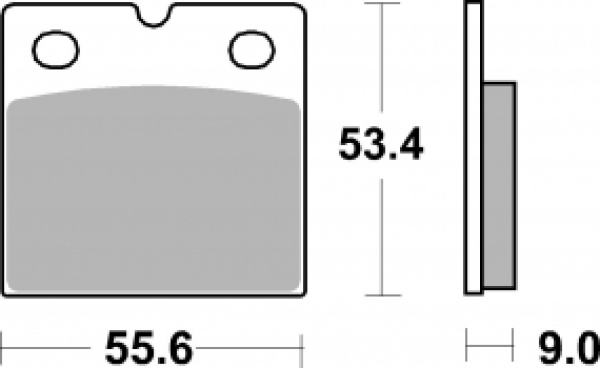 SBS 506 DS-2 für Brembo Zangen